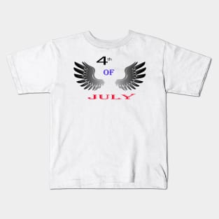 4th of july independence day Kids T-Shirt